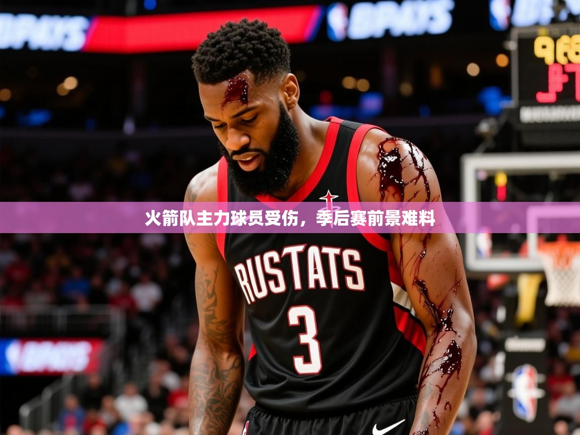 2025乐鱼体育在线登录火箭队主力球员受伤，季后赛前景难料  第3张