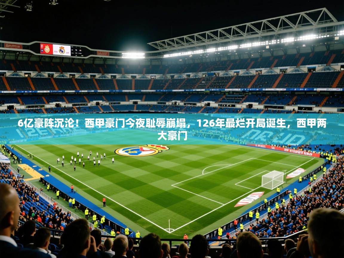 2025乐鱼体育app官网入口6亿豪阵沉沦！西甲豪门今夜耻辱崩塌，126年最烂开局诞生，西甲两大豪门  第2张