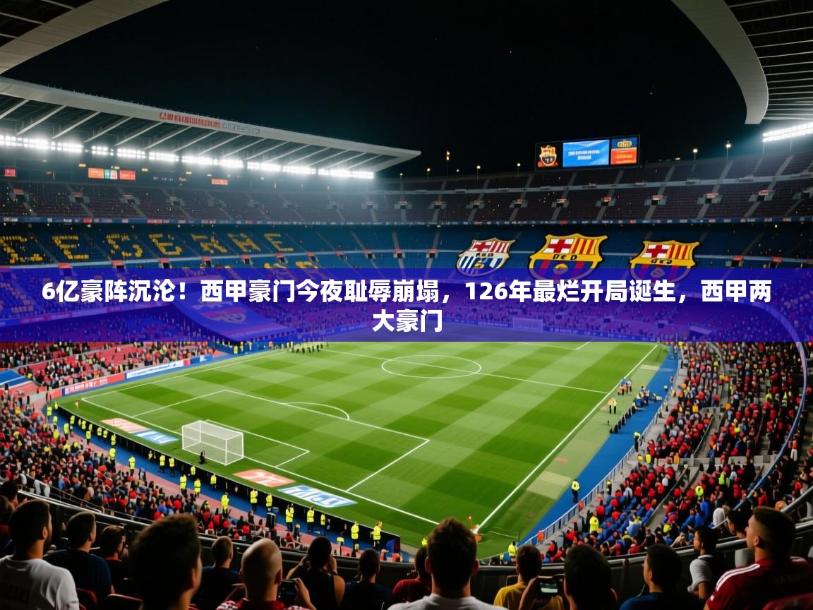 2025乐鱼体育app官网入口6亿豪阵沉沦！西甲豪门今夜耻辱崩塌，126年最烂开局诞生，西甲两大豪门  第3张